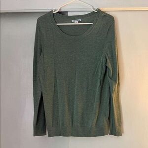 Elegant Olive Long Sleeve Top